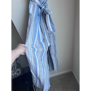 Altar’d state striped jumpsuit